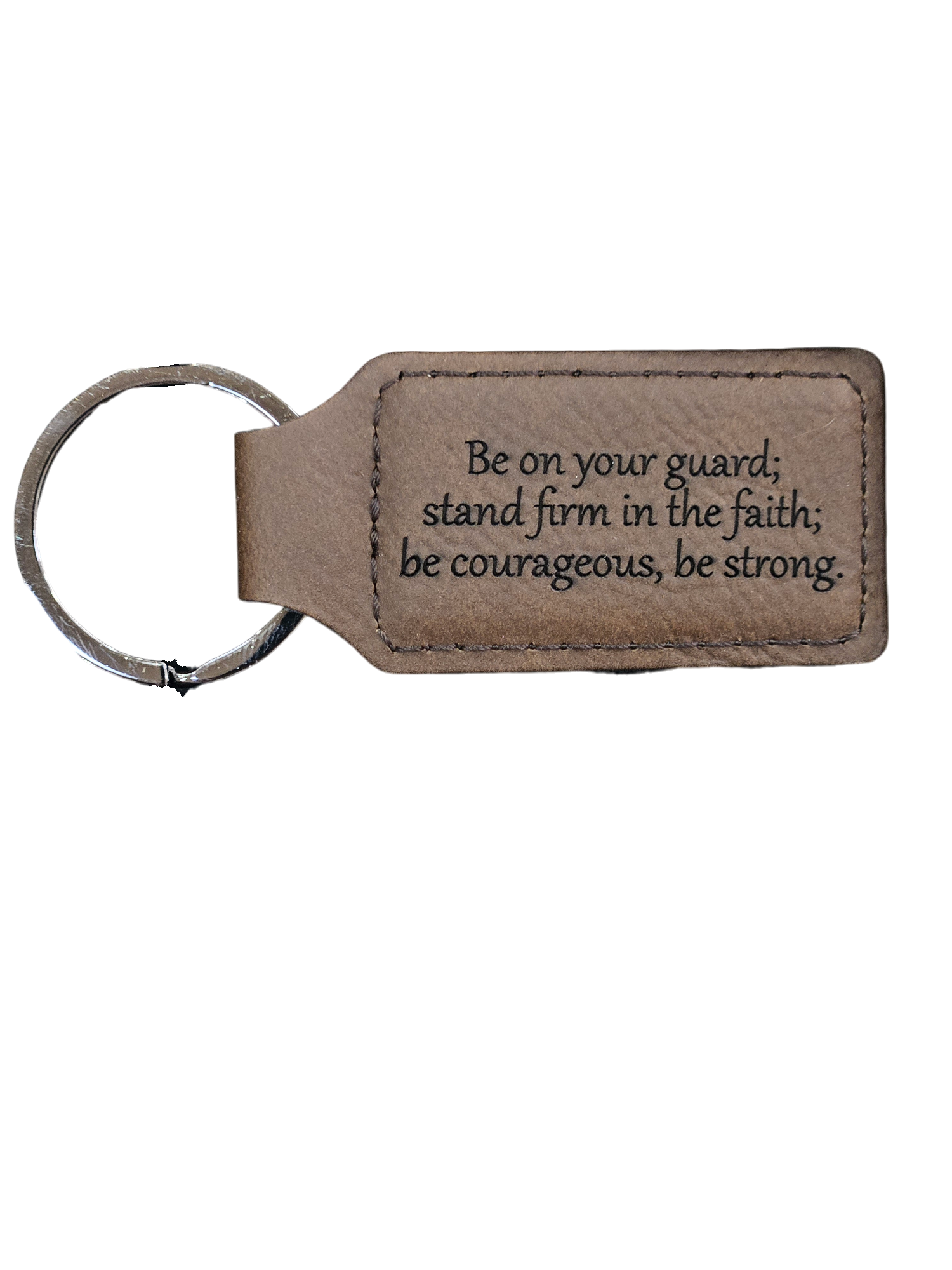 Be on your guard- keychain