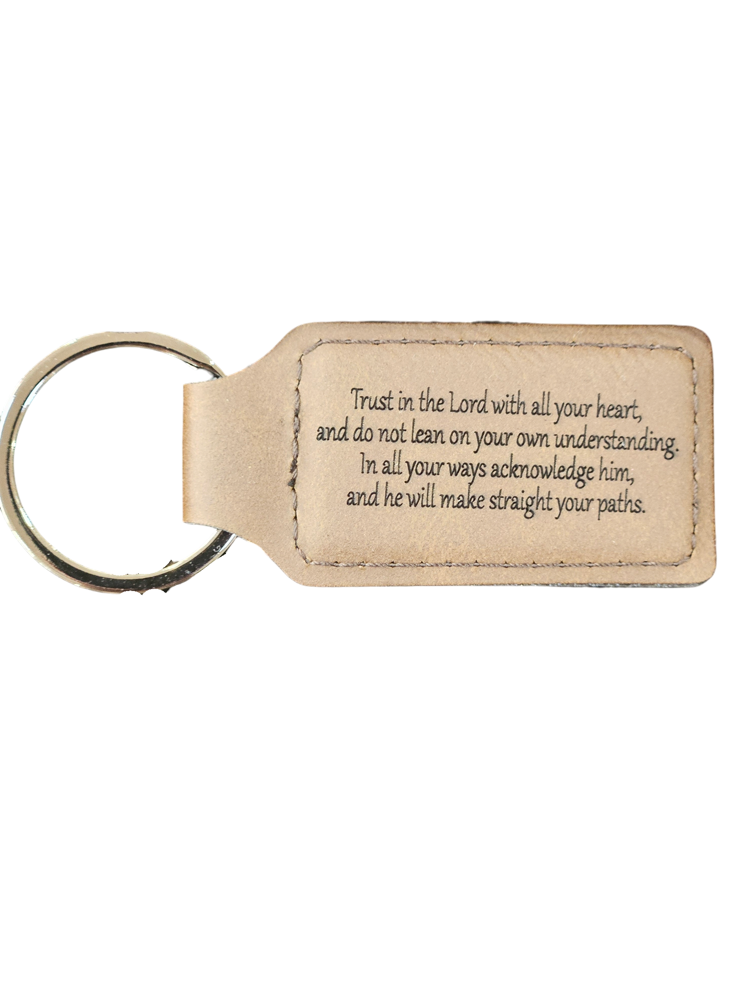 Trust in the Lord - keychain