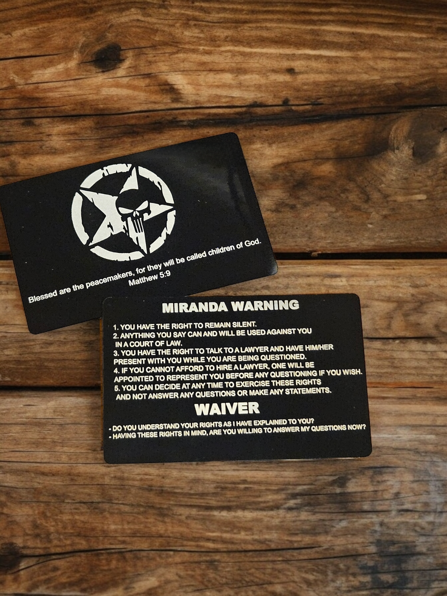 Miranda Warning/Waiver