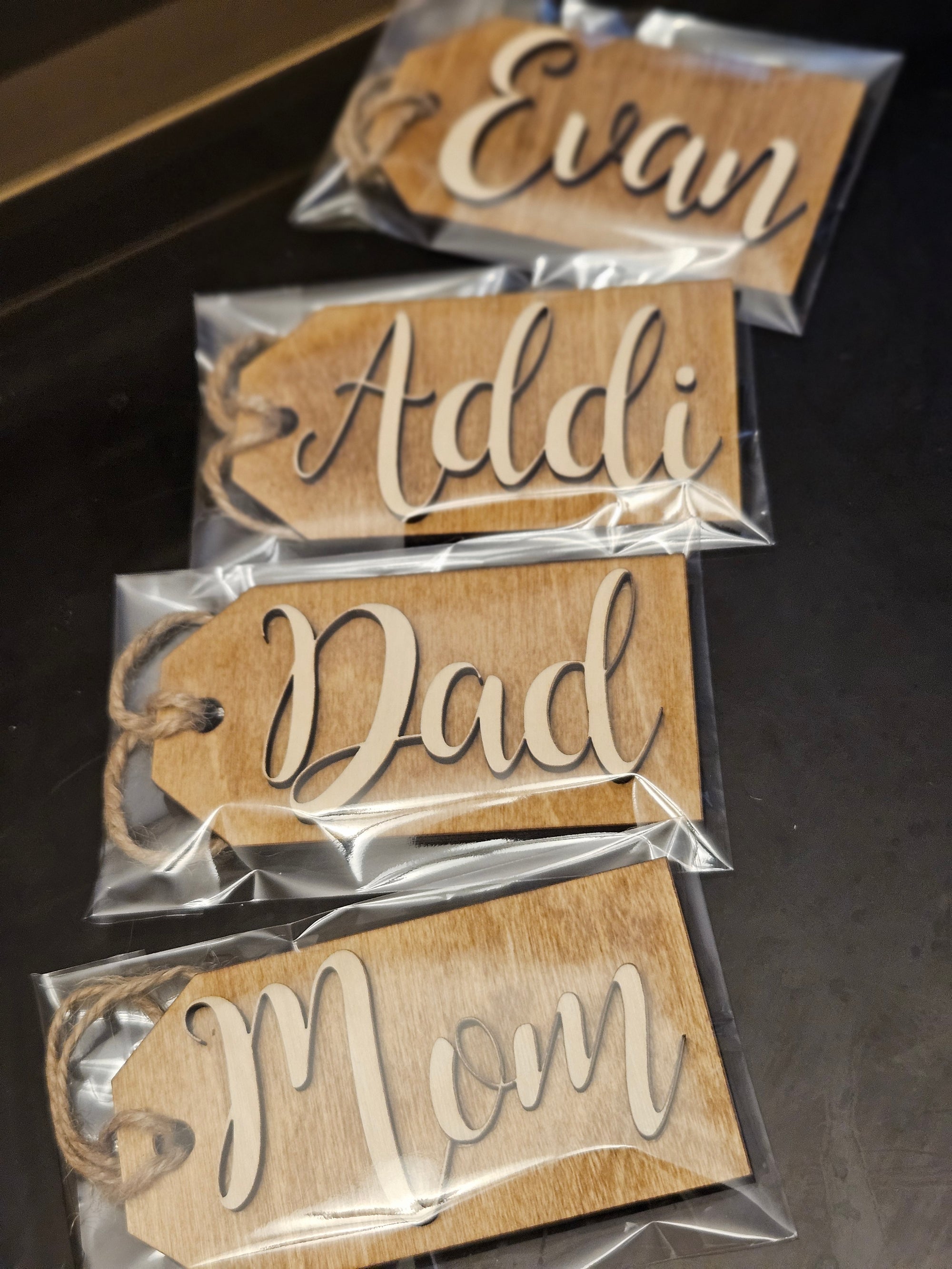 Custom Stocking Tags