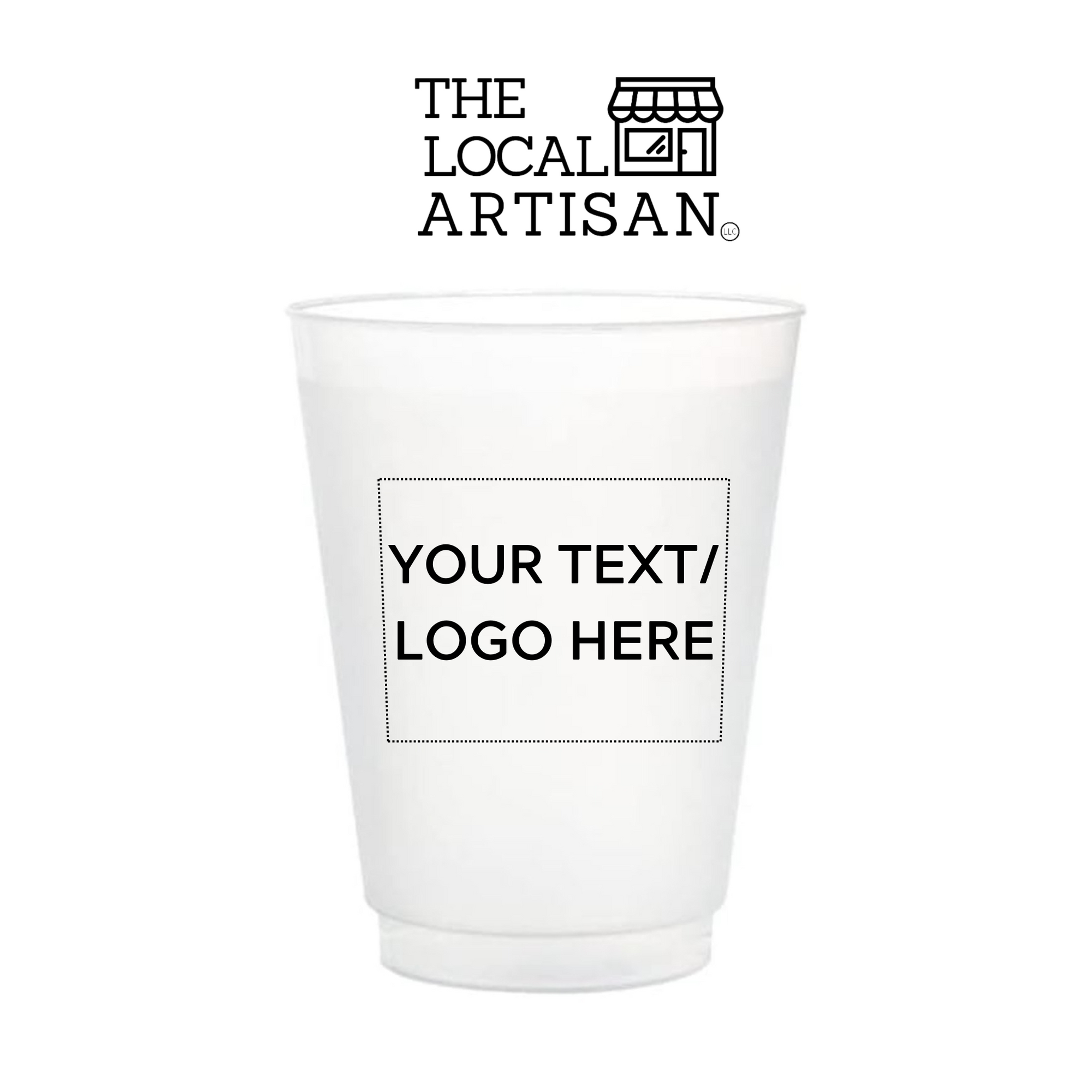 Custom Frosted 16 oz cup