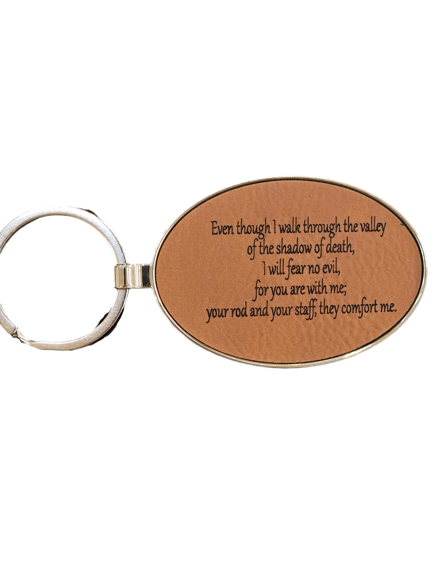 Valley of the shadow of death- keychain