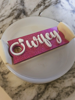 Wifey Tumbler Topper