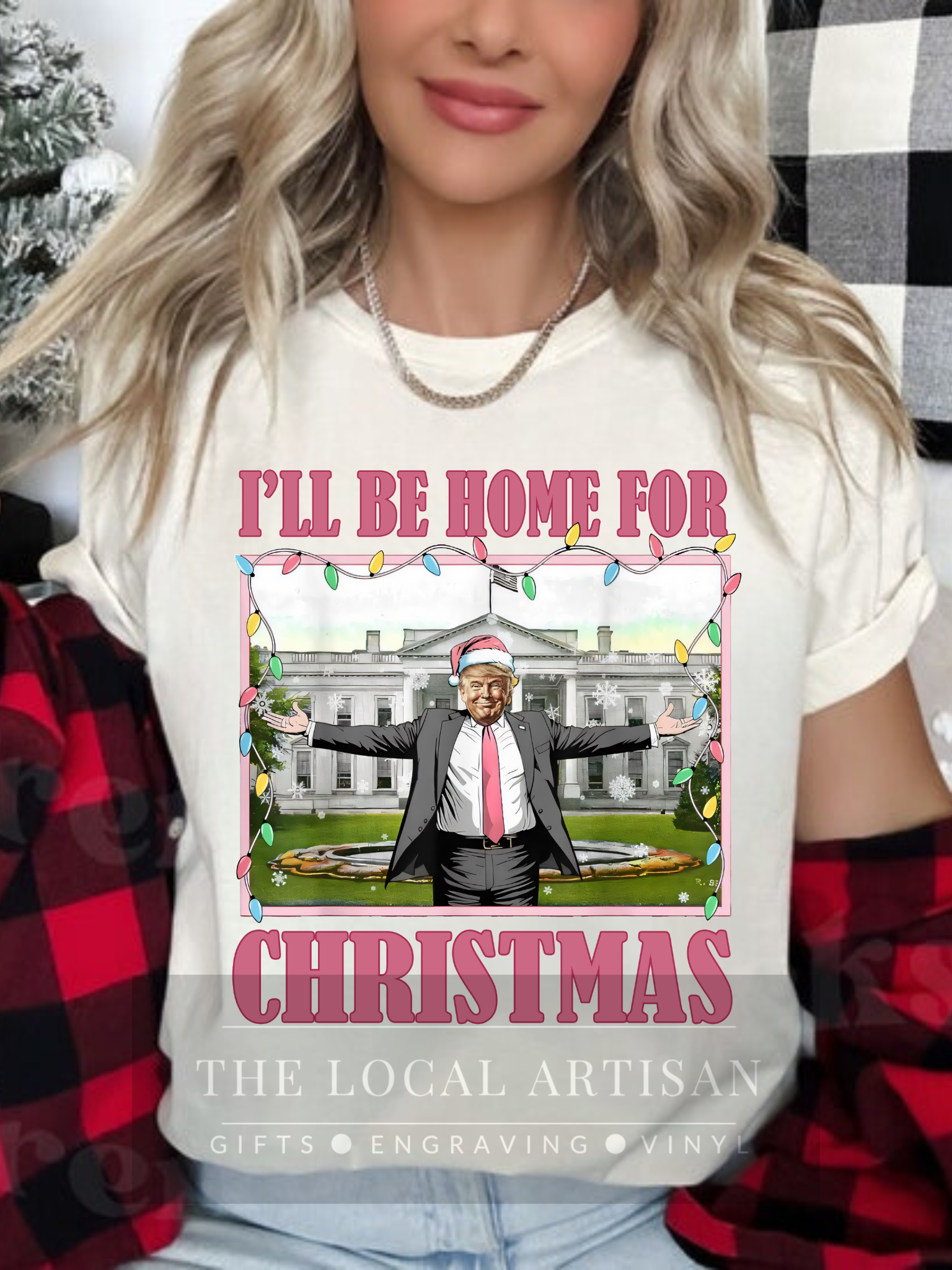 I'll Be Home For Christmas Tee